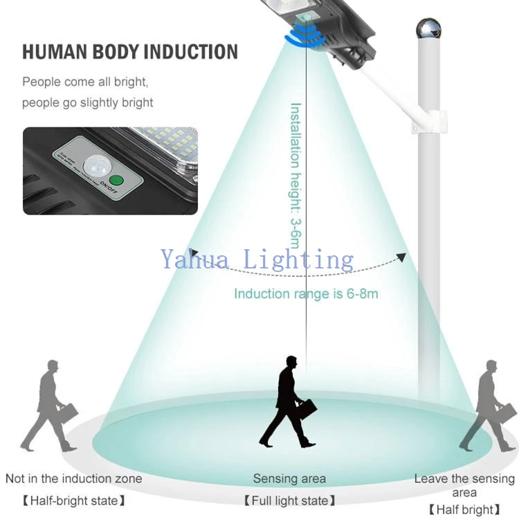 IP65 Outdoor All In One Solar Street Lamp