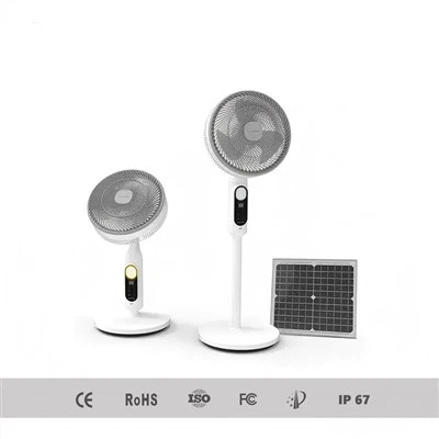 Solvifte med panel og batteri for hjemmet