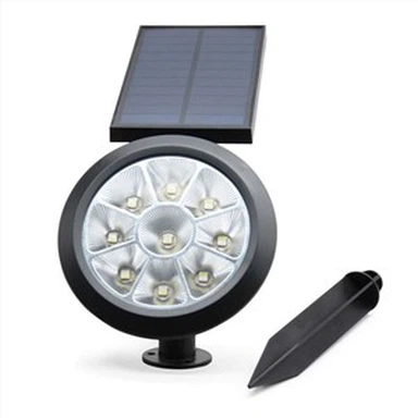 solenergi hage bakken lys